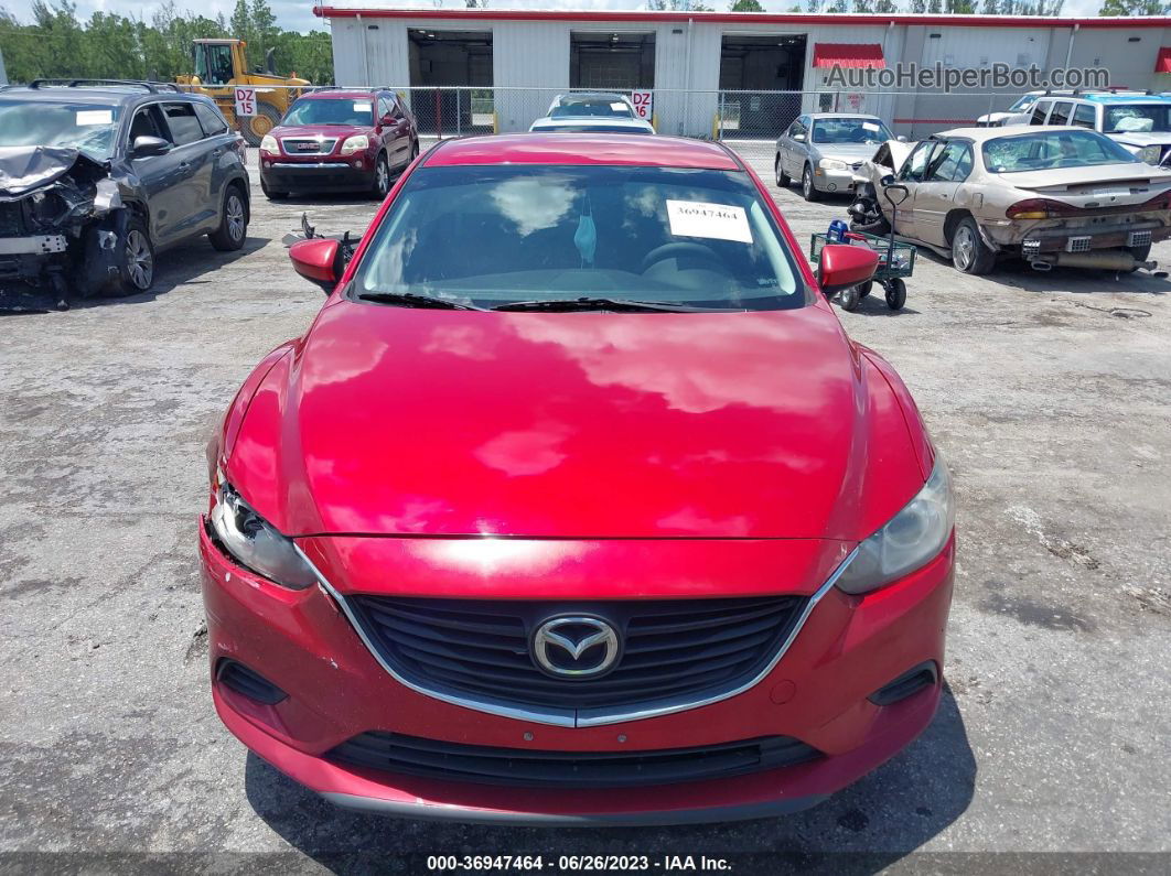 2015 Mazda Mazda6 I Touring Red vin: JM1GJ1V5XF1206709