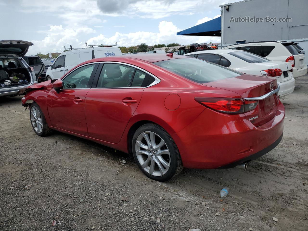 2015 Mazda 6 Touring Красный vin: JM1GJ1V5XF1223509