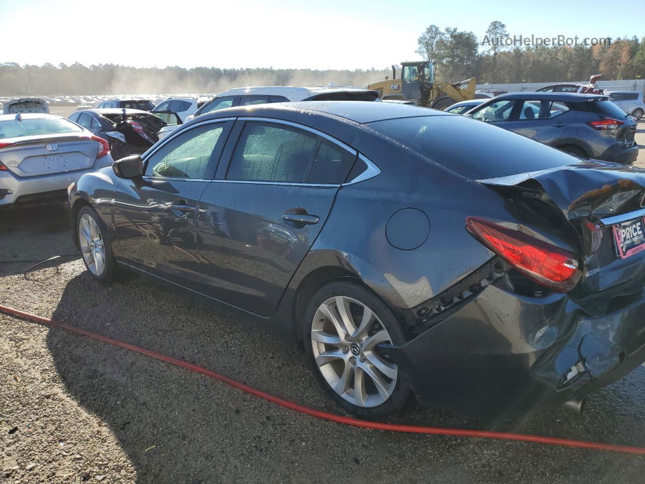 2016 Mazda 6 Touring Gray vin: JM1GJ1V5XG1452712