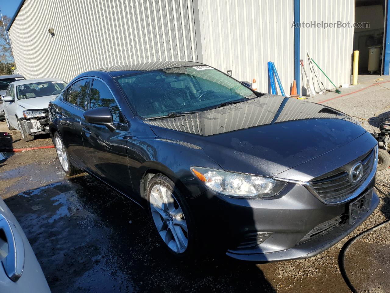 2016 Mazda 6 Touring Gray vin: JM1GJ1V5XG1452712