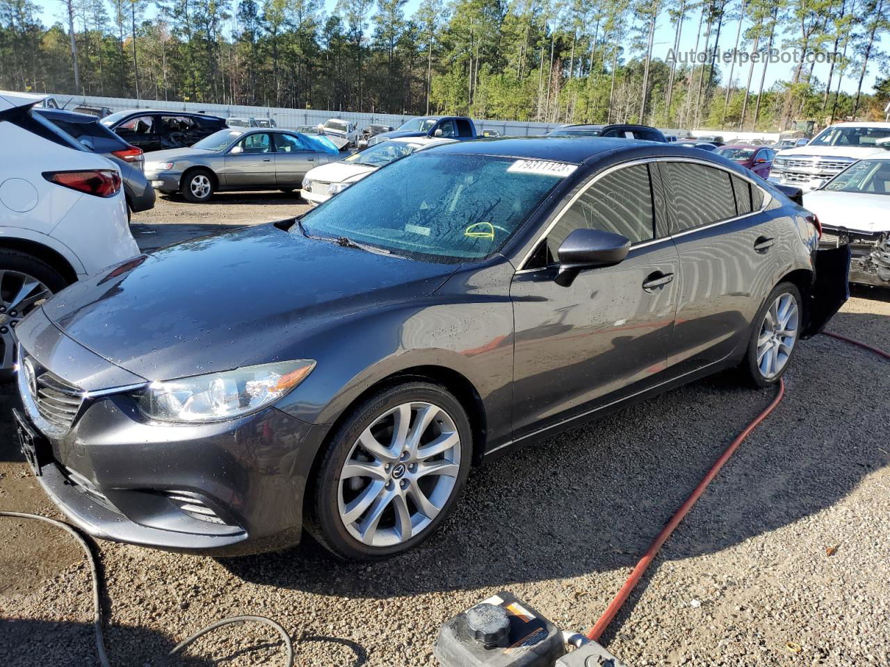 2016 Mazda 6 Touring Серый vin: JM1GJ1V5XG1452712