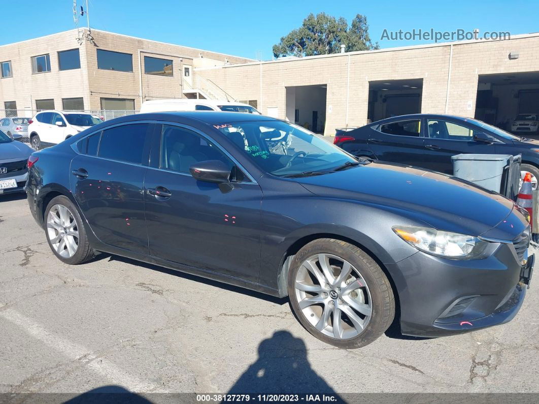 2016 Mazda Mazda6 I Touring Gray vin: JM1GJ1V5XG1479814