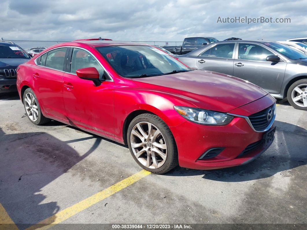 2015 Mazda Mazda6 I Touring Red vin: JM1GJ1V64F1166829
