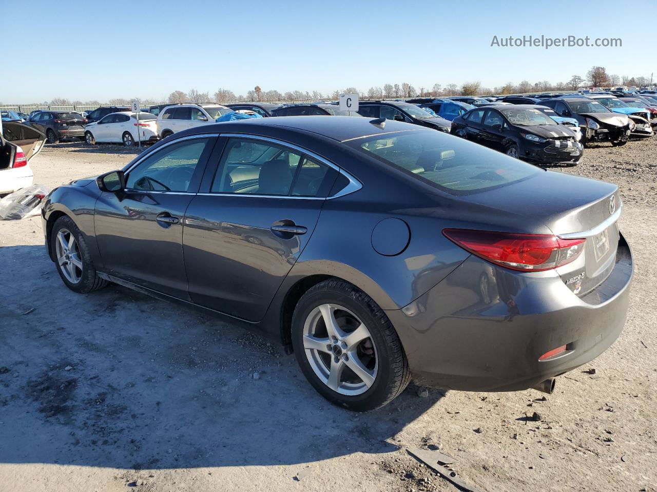 2015 Mazda 6 Touring Gray vin: JM1GJ1V64F1172758