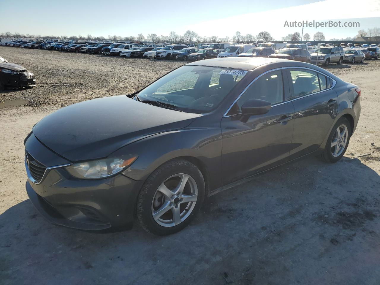 2015 Mazda 6 Touring Gray vin: JM1GJ1V64F1172758