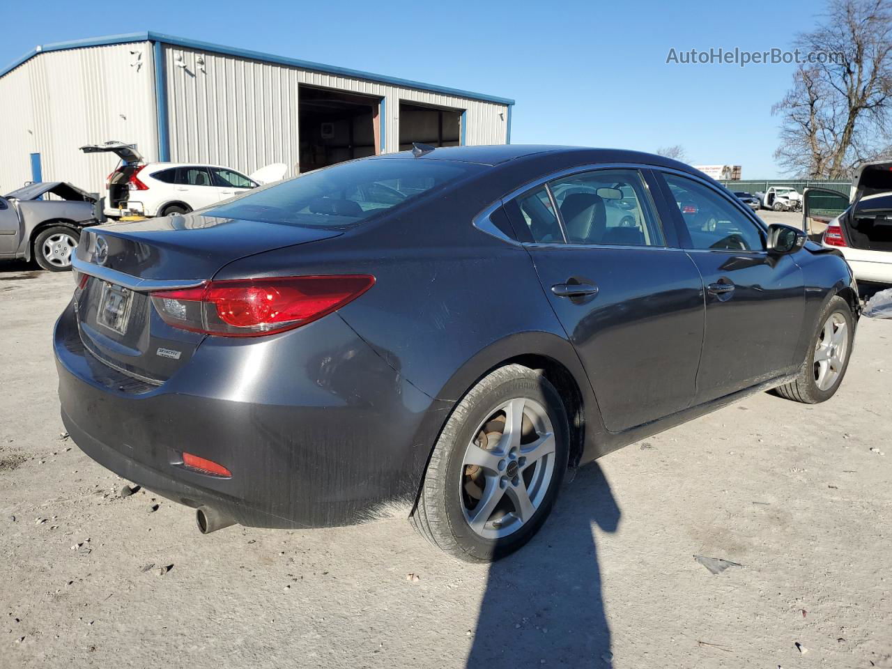 2015 Mazda 6 Touring Gray vin: JM1GJ1V64F1172758