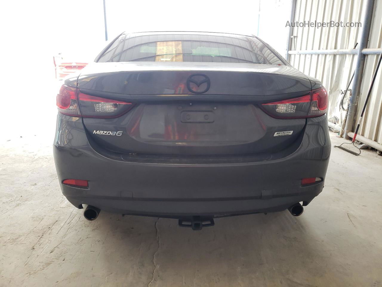 2015 Mazda 6 Touring Gray vin: JM1GJ1V64F1173537