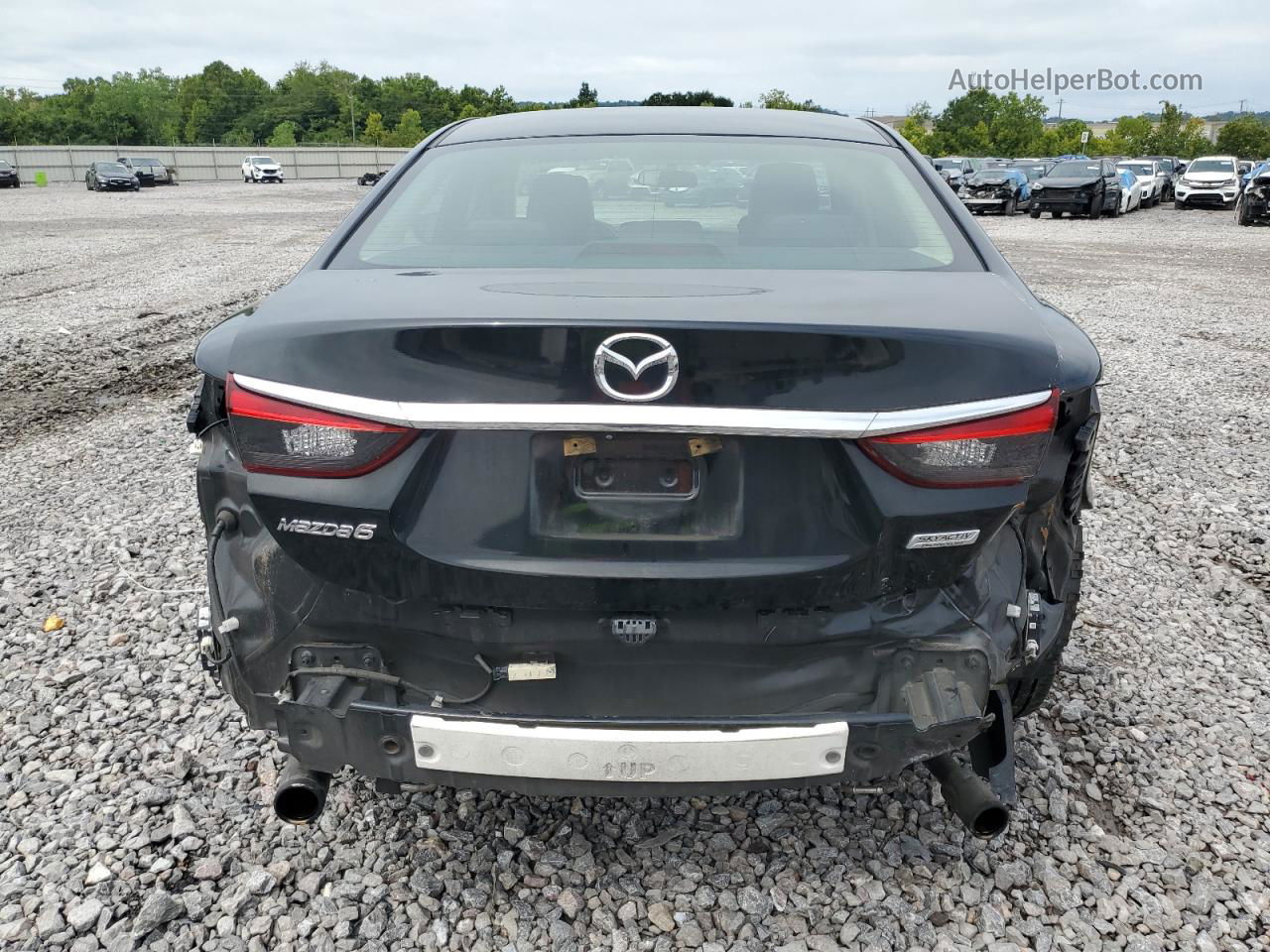 2015 Mazda 6 Touring Black vin: JM1GJ1V66F1165066