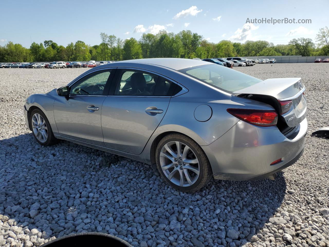 2015 Mazda 6 Touring Silver vin: JM1GJ1V66F1165780