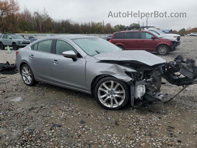 2015 Mazda 6 Touring Silver vin: JM1GJ1V66F1174642