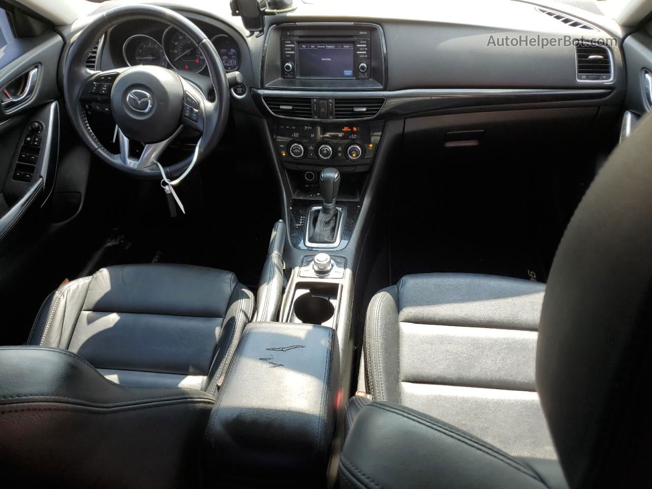 2015 Mazda 6 Touring Black vin: JM1GJ1V67F1170096