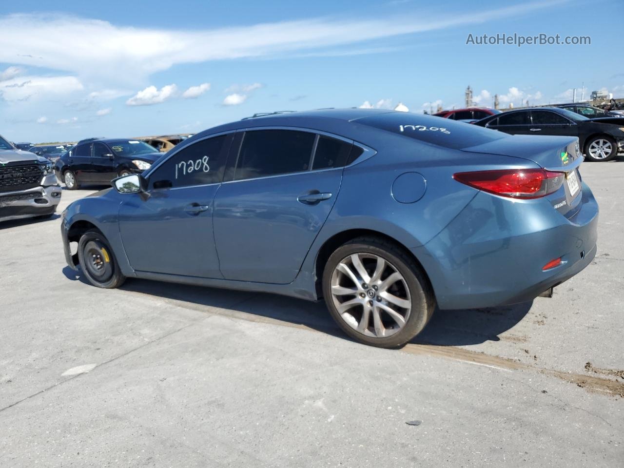 2015 Mazda 6 Touring Blue vin: JM1GJ1V69F1170729