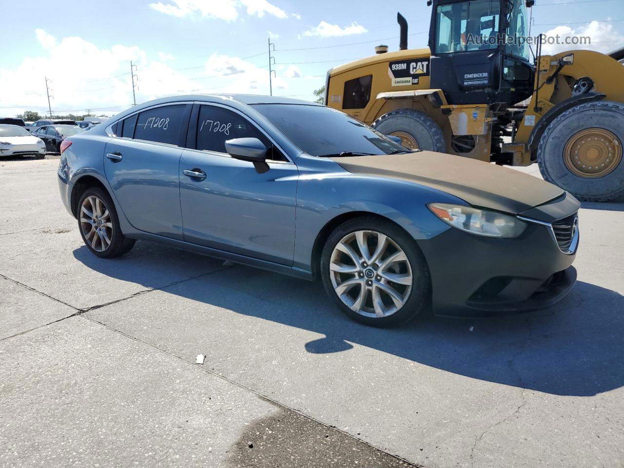 2015 Mazda 6 Touring Blue vin: JM1GJ1V69F1170729