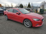 2015 Mazda 6 Grand Touring Red vin: JM1GJ1W55F1184973