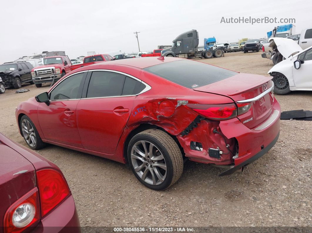 2015 Mazda Mazda6 I Grand Touring Red vin: JM1GJ1W55F1217096