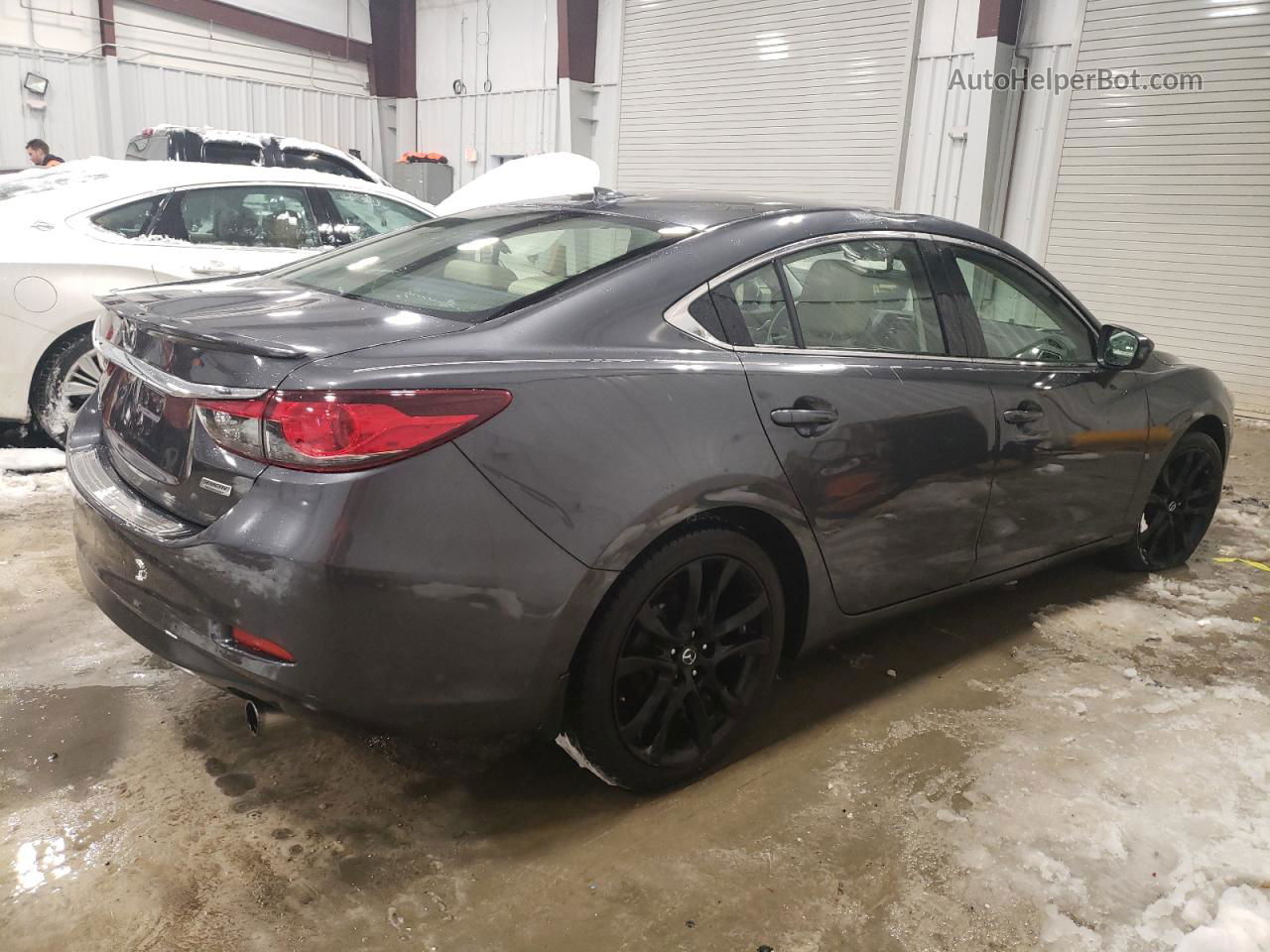 2015 Mazda 6 Grand Touring Gray vin: JM1GJ1W56F1187459