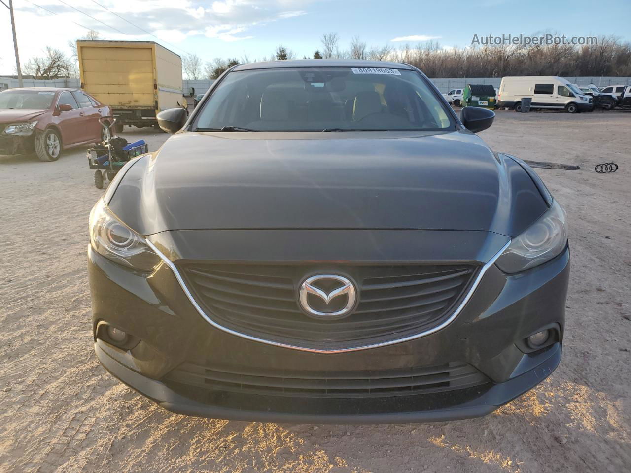 2015 Mazda 6 Grand Touring Black vin: JM1GJ1W56F1205233