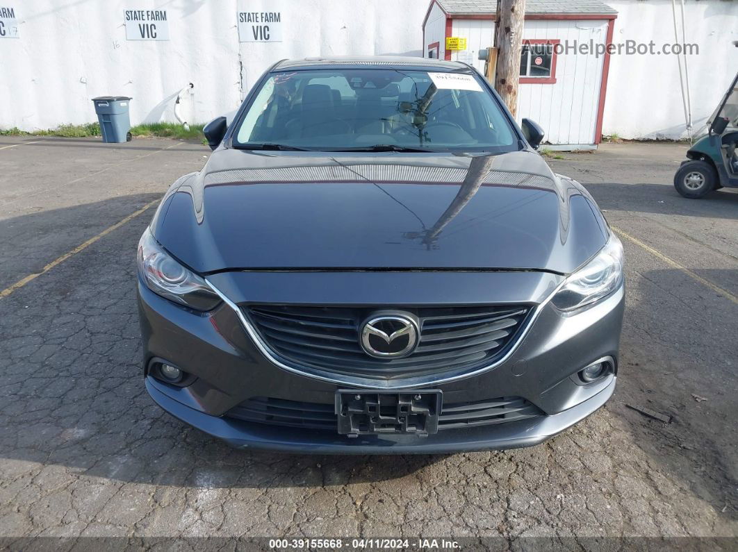 2015 Mazda Mazda6 I Grand Touring Gray vin: JM1GJ1W56F1206978