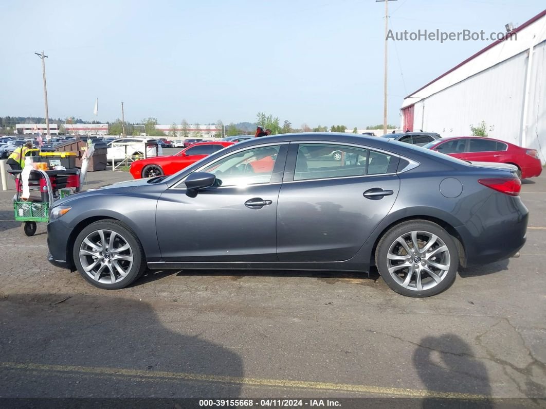 2015 Mazda Mazda6 I Grand Touring Gray vin: JM1GJ1W56F1206978