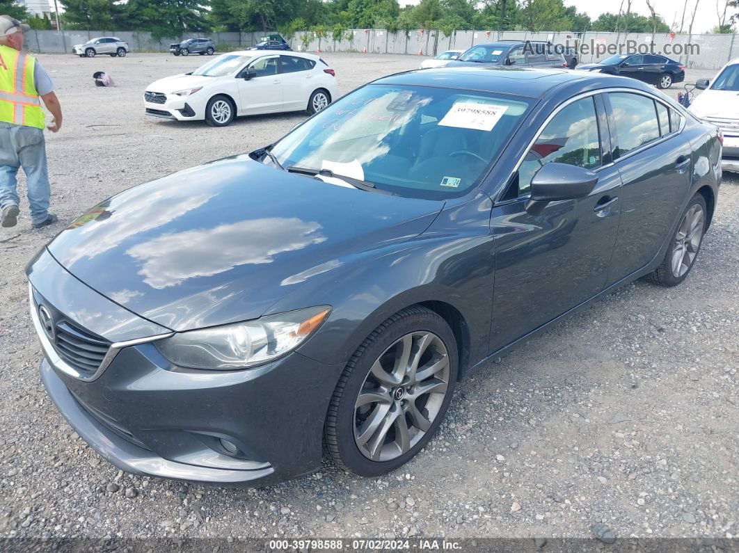 2015 Mazda Mazda6 I Grand Touring Gray vin: JM1GJ1W56F1221500