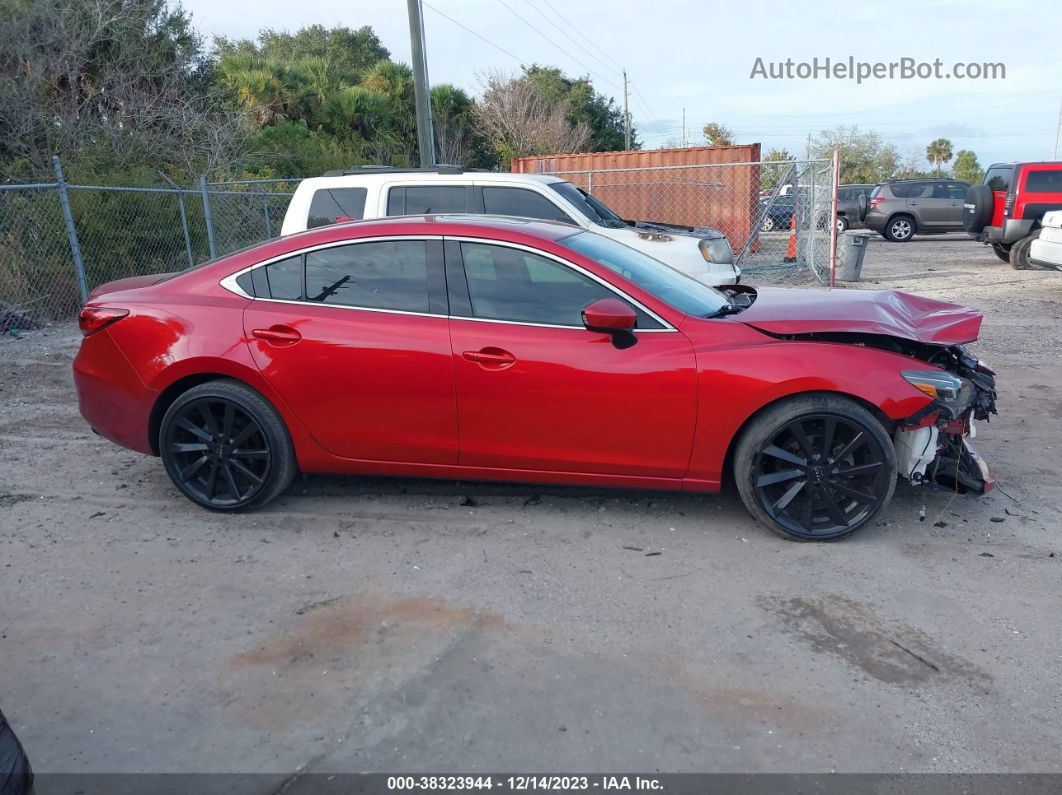 2016 Mazda Mazda6 I Grand Touring Red vin: JM1GJ1W56G1481560