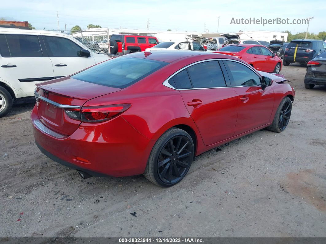 2016 Mazda Mazda6 I Grand Touring Red vin: JM1GJ1W56G1481560