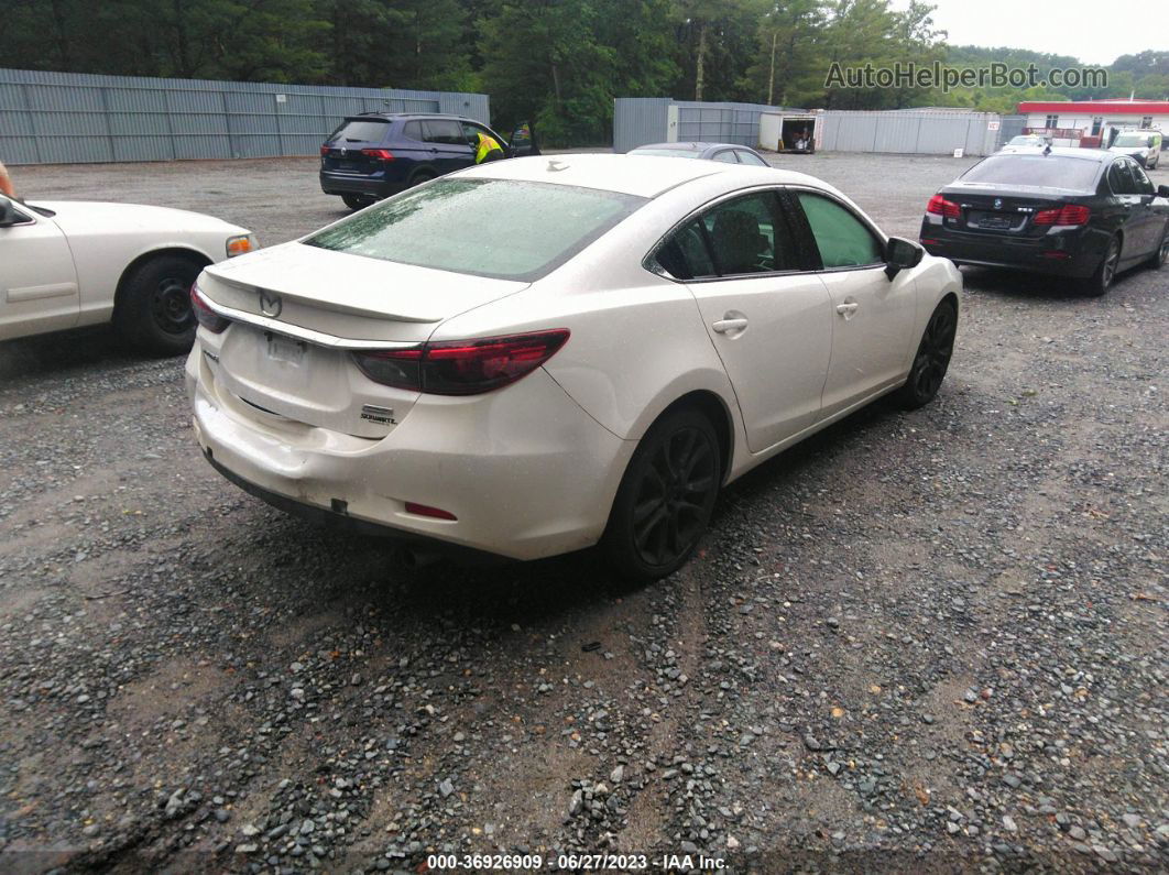 2016 Mazda Mazda6 I Grand Touring White vin: JM1GJ1W56G1485785