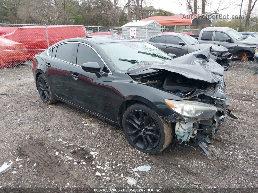 2015 Mazda Mazda6 I Grand Touring Black vin: JM1GJ1W57F1181976