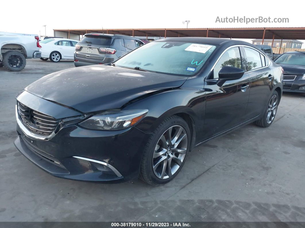 2016 Mazda Mazda6 I Grand Touring Черный vin: JM1GJ1W57G1448857