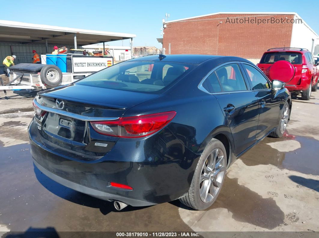 2016 Mazda Mazda6 I Grand Touring Black vin: JM1GJ1W57G1448857