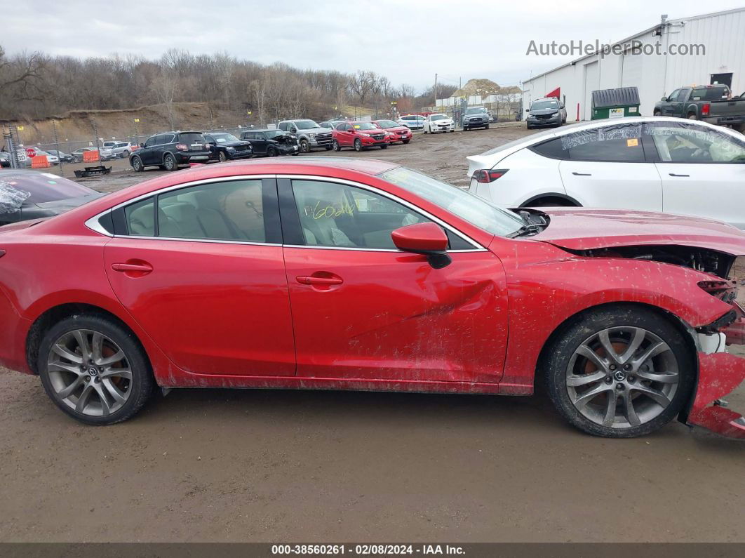 2016 Mazda Mazda6 I Grand Touring Red vin: JM1GJ1W57G1479266