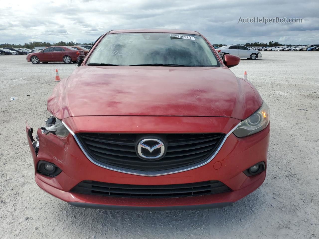 2015 Mazda 6 Grand Touring Red vin: JM1GJ1W58F1204312