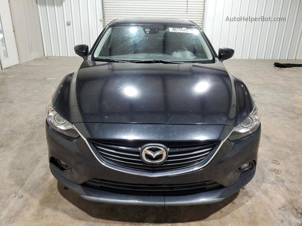 2015 Mazda 6 Grand Touring Черный vin: JM1GJ1W5XF1209589