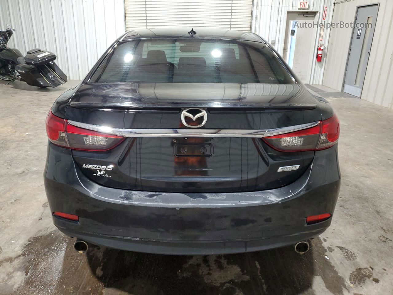 2015 Mazda 6 Grand Touring Черный vin: JM1GJ1W5XF1209589