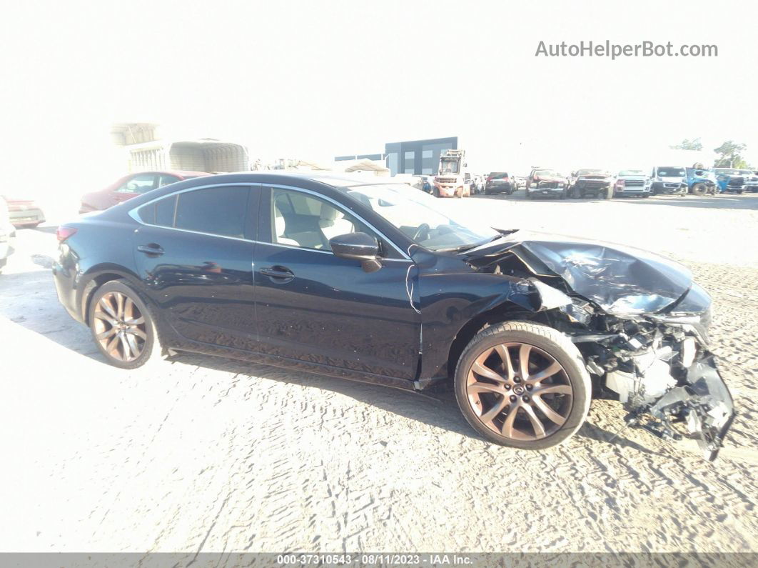 2016 Mazda Mazda6 I Grand Touring Blue vin: JM1GJ1W5XG1444284