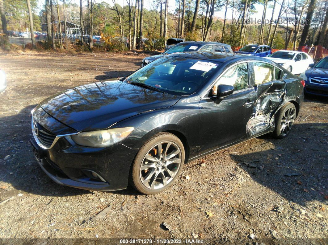 2015 Mazda Mazda6 I Grand Touring Black vin: JM1GJ1W61F1173199