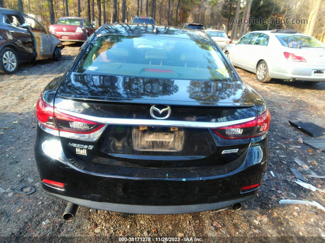 2015 Mazda Mazda6 I Grand Touring Black vin: JM1GJ1W61F1173199