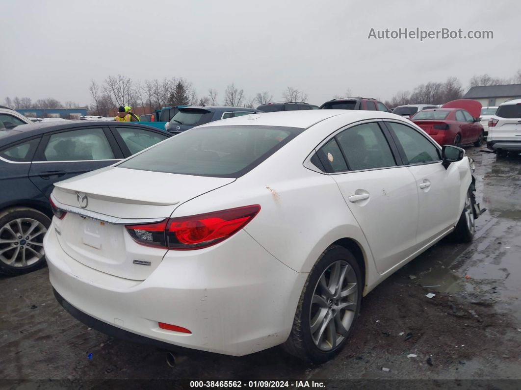 2015 Mazda Mazda6 I Grand Touring White vin: JM1GJ1W61F1176846