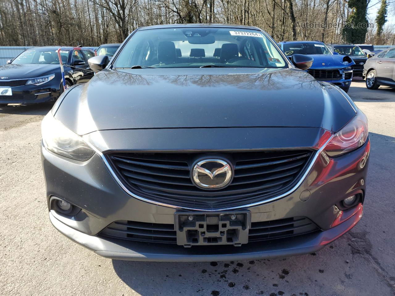 2015 Mazda 6 Grand Touring Черный vin: JM1GJ1W62F1176449