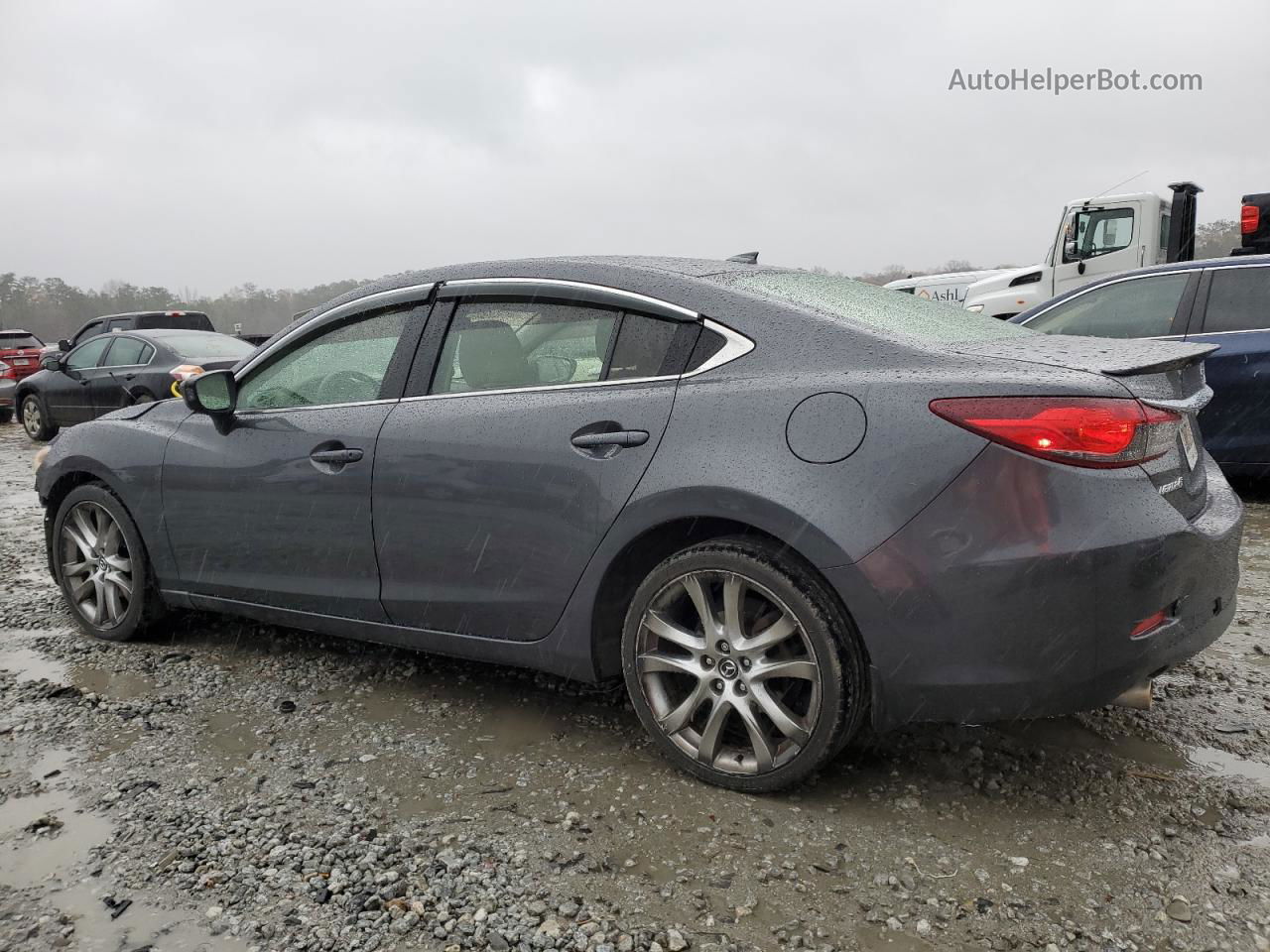 2015 Mazda 6 Grand Touring Gray vin: JM1GJ1W63F1172863