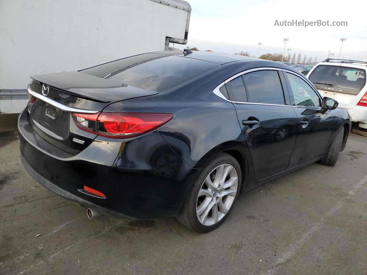 2015 Mazda 6 Grand Touring Черный vin: JM1GJ1W67F1170047