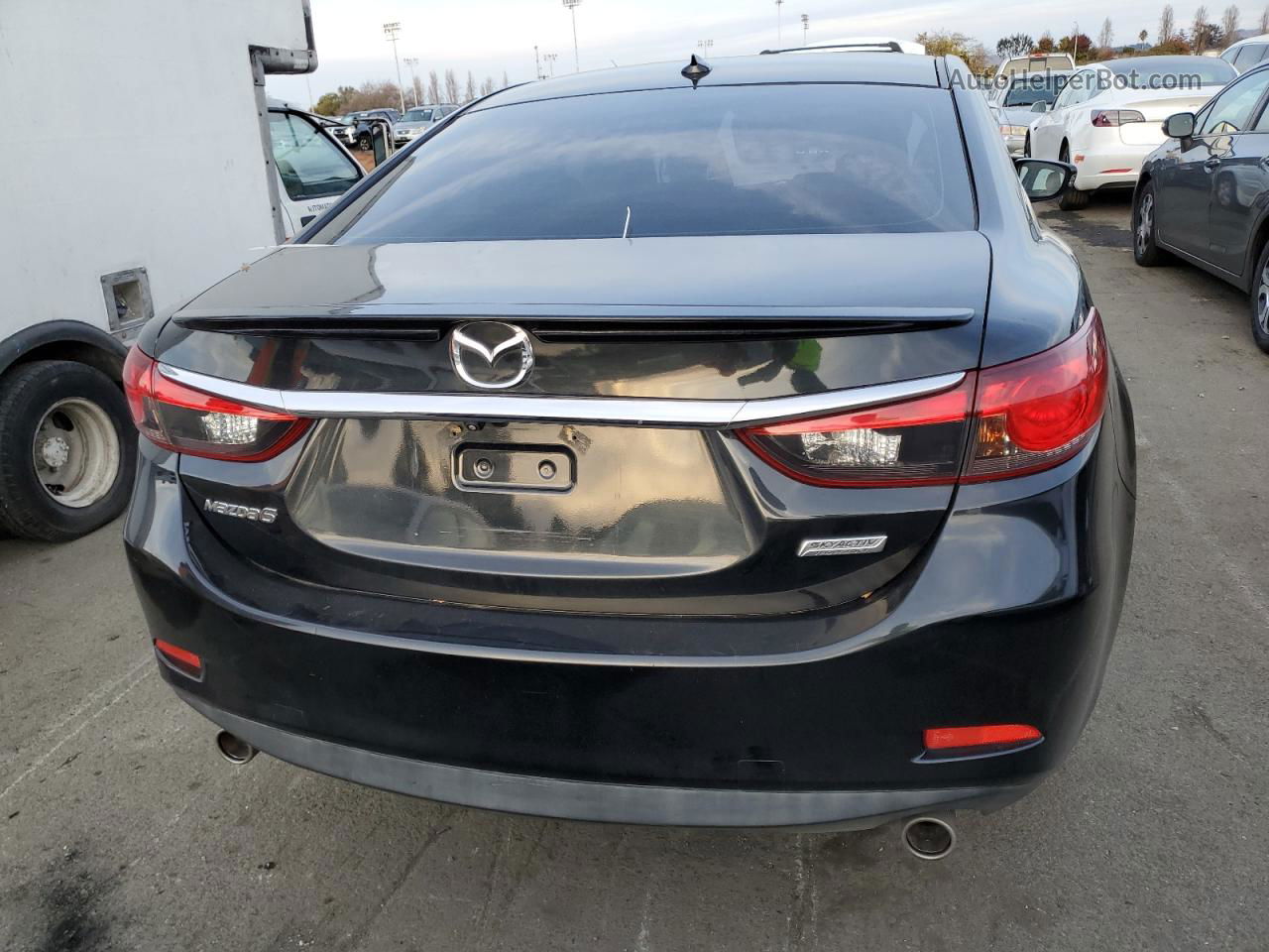 2015 Mazda 6 Grand Touring Черный vin: JM1GJ1W67F1170047