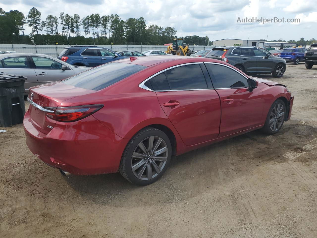 2018 Mazda 6 Grand Touring Красный vin: JM1GL1TY0J1332478