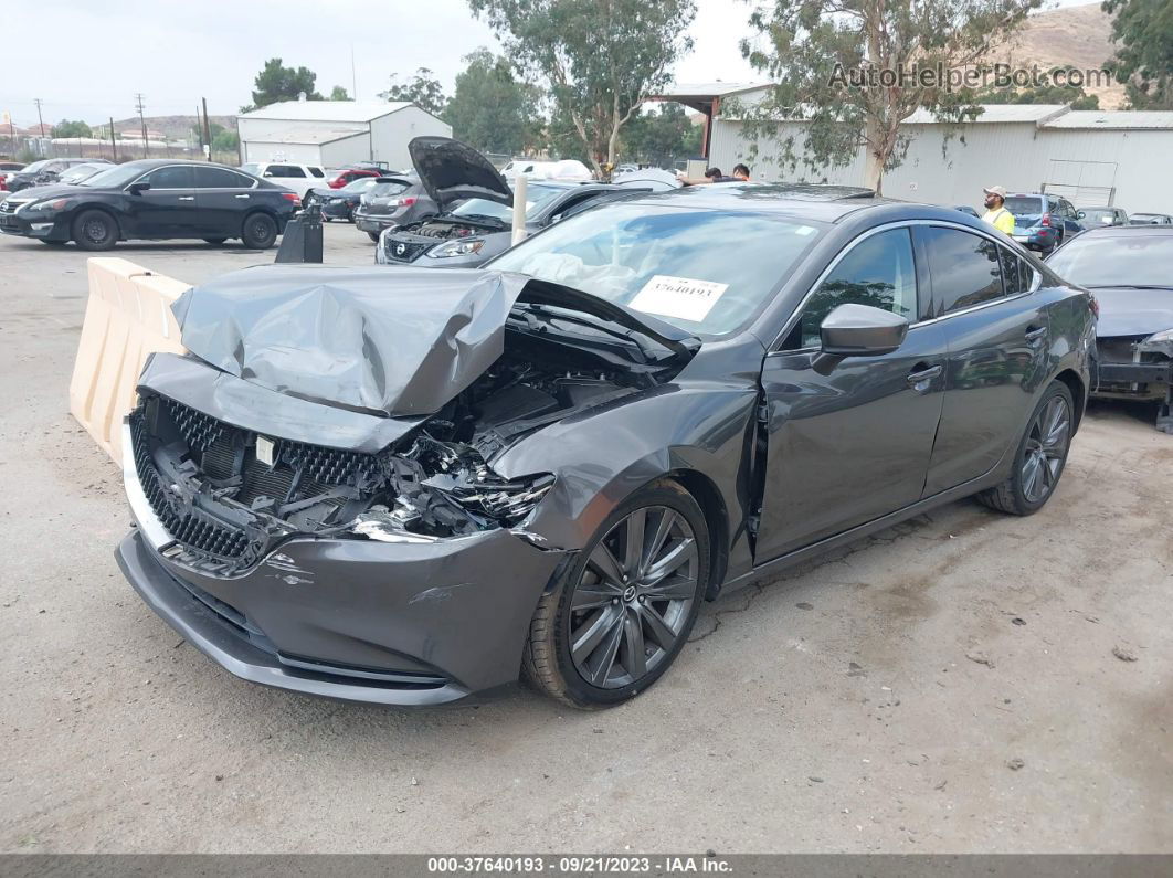 2018 Mazda Mazda6 Grand Touring Gray vin: JM1GL1TY4J1318390