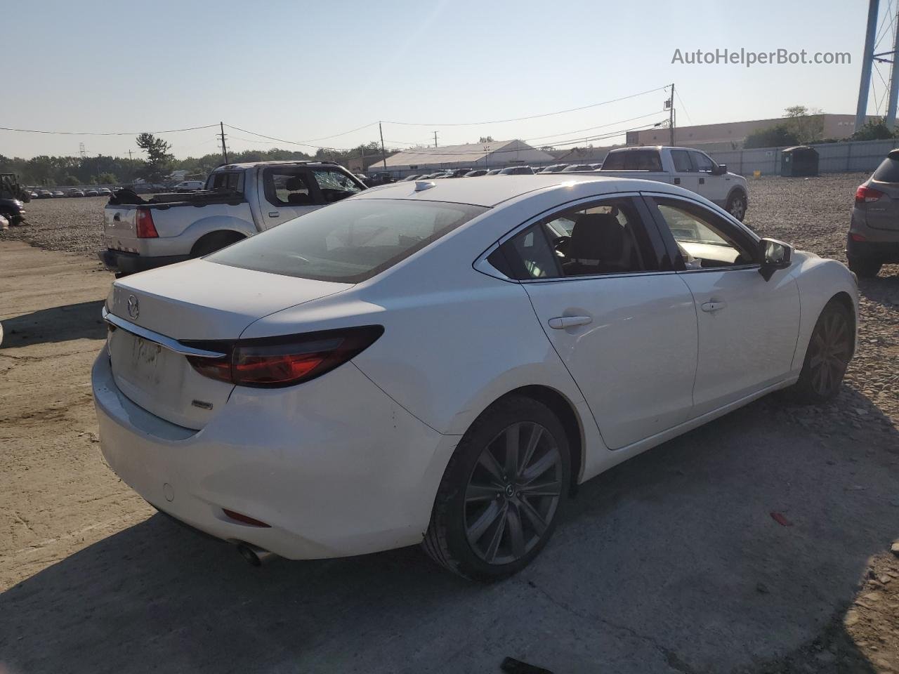 2018 Mazda 6 Grand Touring Белый vin: JM1GL1TY8J1315816