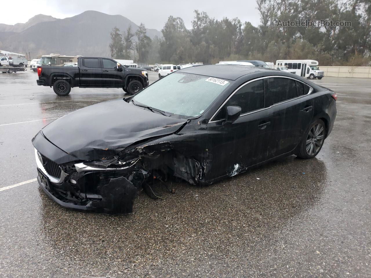 2018 Mazda 6 Grand Touring Black vin: JM1GL1TY9J1334441