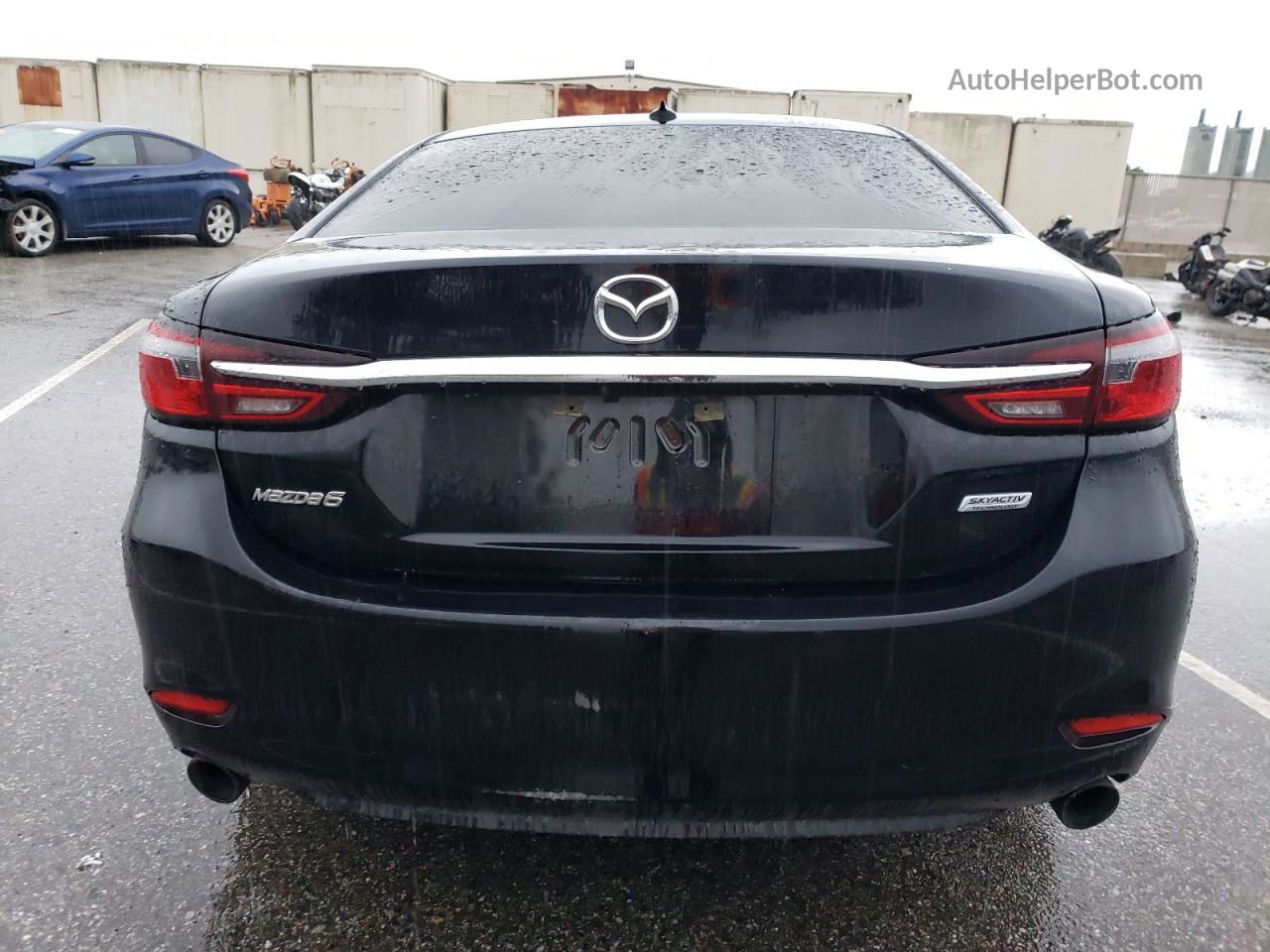 2018 Mazda 6 Grand Touring Black vin: JM1GL1TY9J1334441