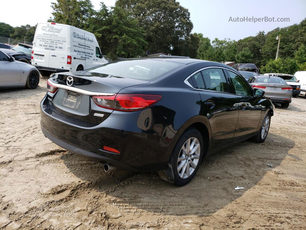 2017 Mazda 6 Sport Black vin: JM1GL1U52H1148965