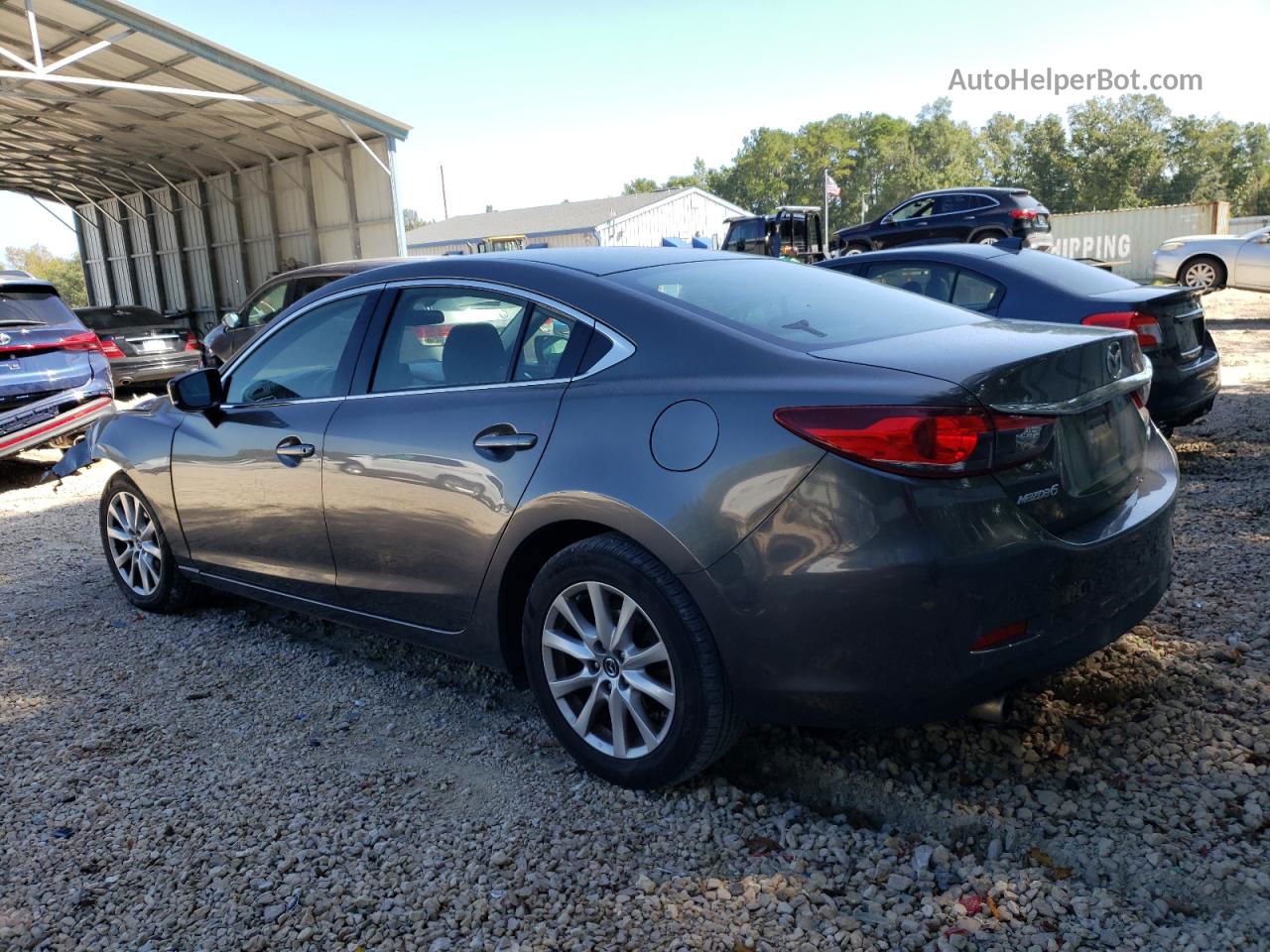 2017 Mazda 6 Sport Gray vin: JM1GL1U55H1145994