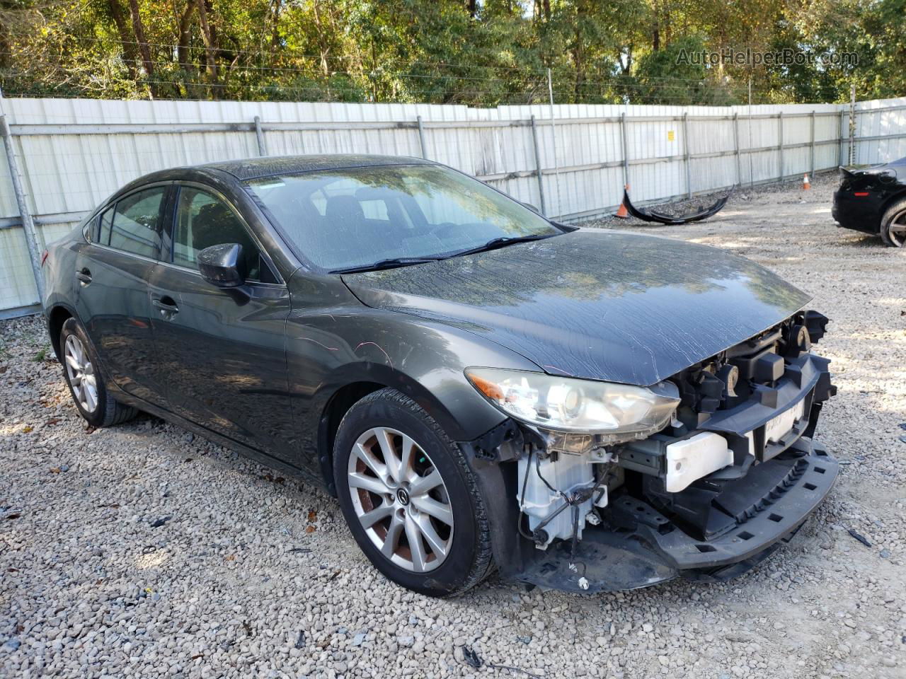 2017 Mazda 6 Sport Gray vin: JM1GL1U55H1145994